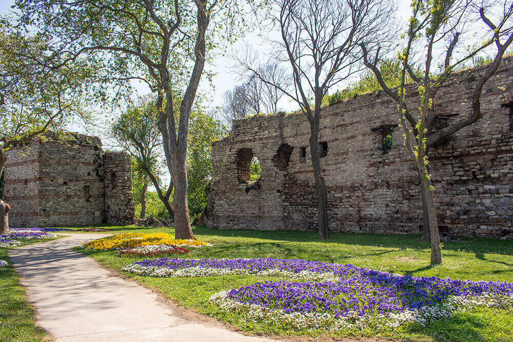 Ancient walls of Istanbul