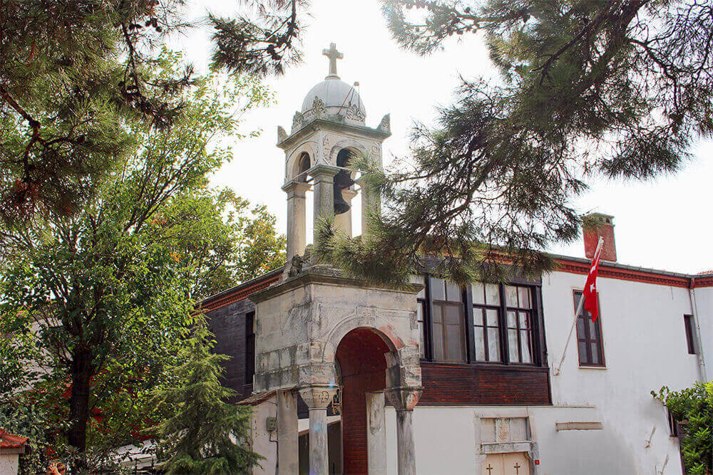 Aya Yorgi church on Prince Islands, Istanbul