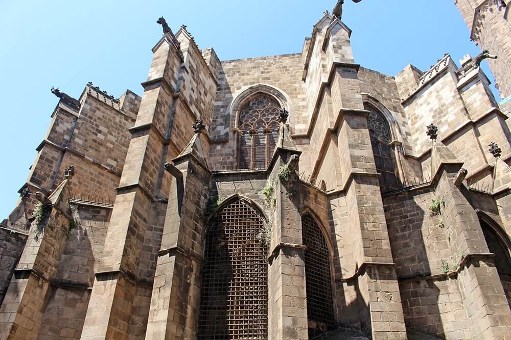 Barri-Gotic in Barcelona