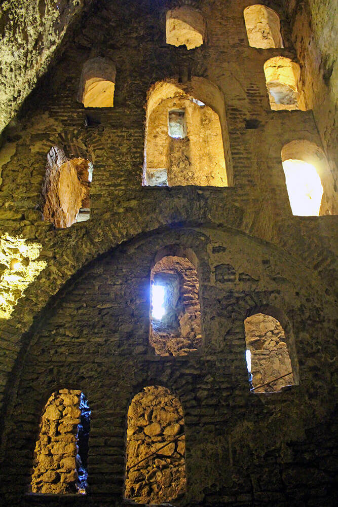 Inside the mine in Ronda