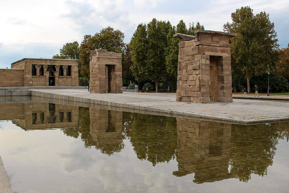 Temple of Debod in Madrid