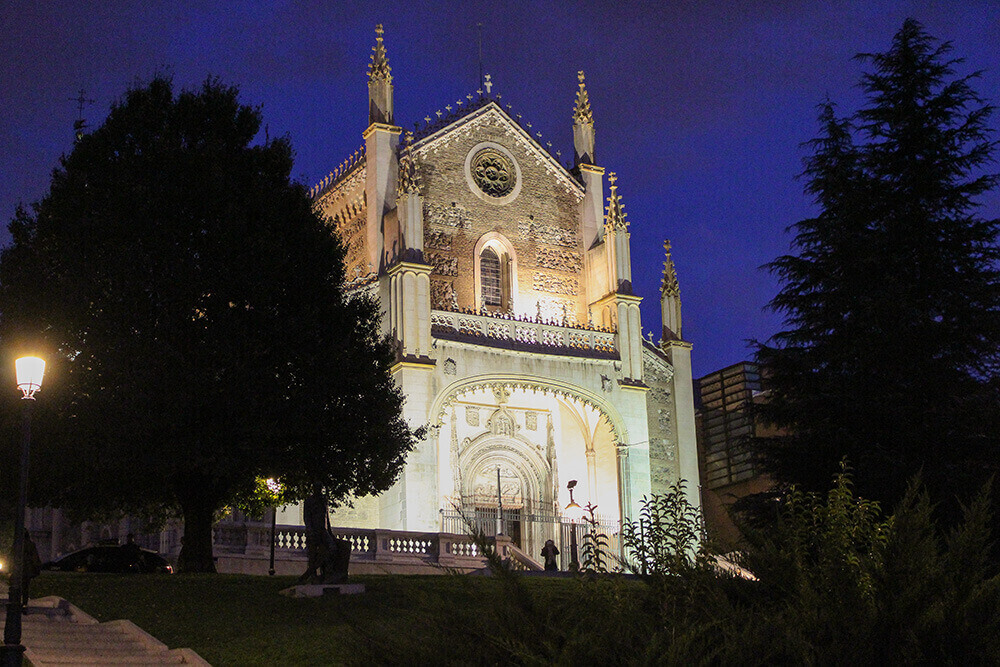 The Church San Jerónimo el Real in Madrid