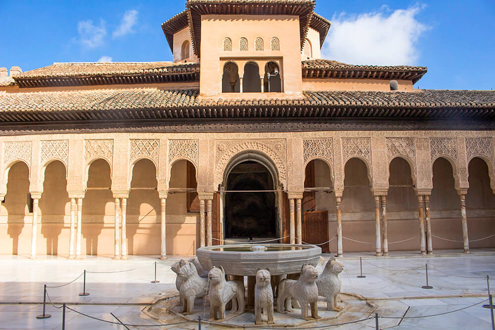 The palace of lions, Alhambra