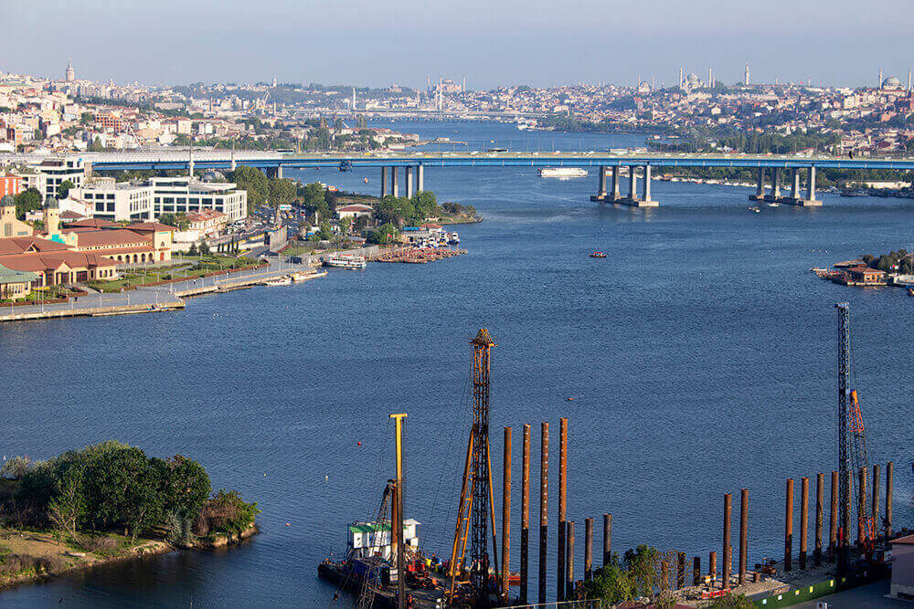 View from Pierre Loti in Istanbul