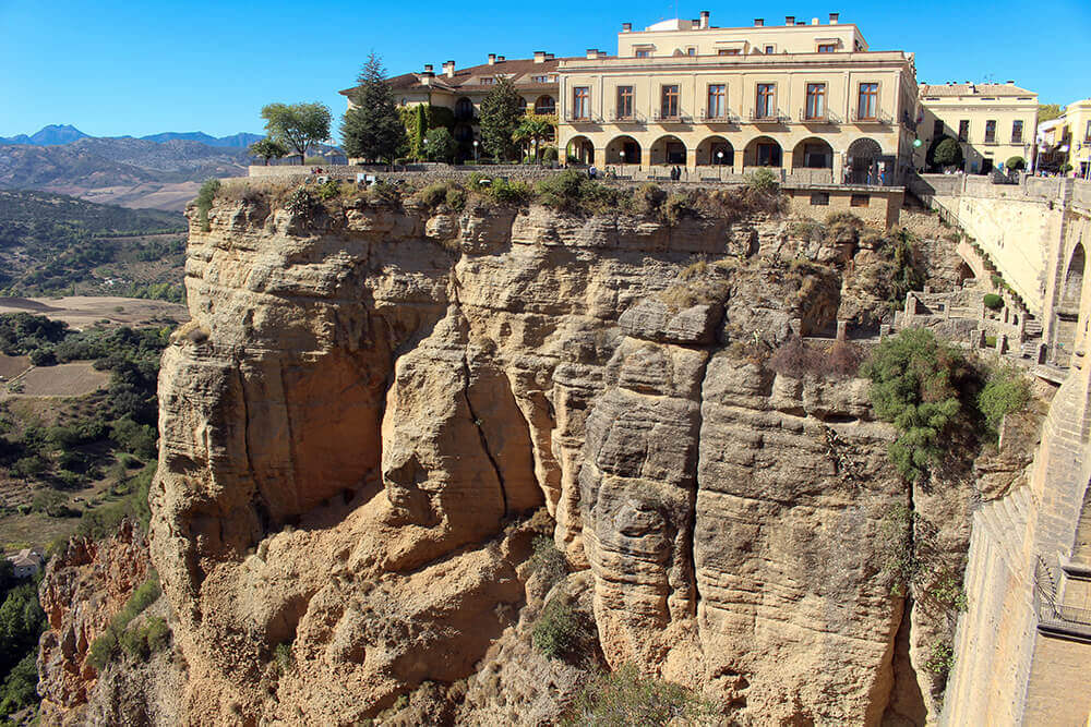 View from the Puente Nuevo in Ronda