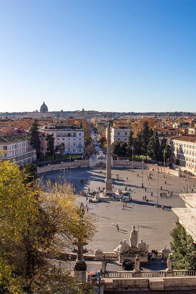 View-of-Piazza-di-Popolo-from-Terrazza-del-Pincio-in-Rome-Italy
