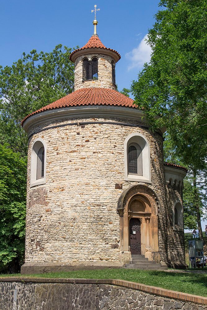 The-Rotunda-in-Vysehrad-in-Prague