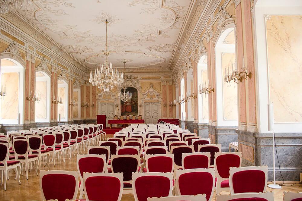 Inside-Archbishops-Palace-in-Olomouc, Czech Republic