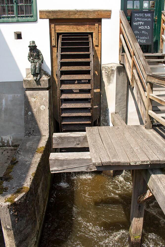 The-mill-in-Cesky-Krumlov in Czech Republic