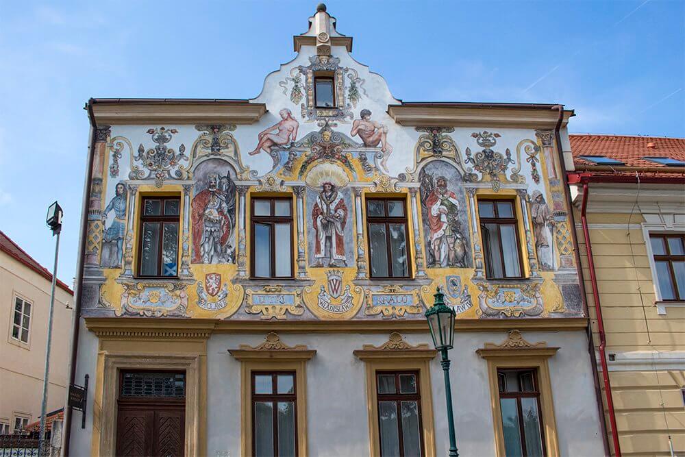 Three-kings-house-in-Kutna-Hora, Czech Republic