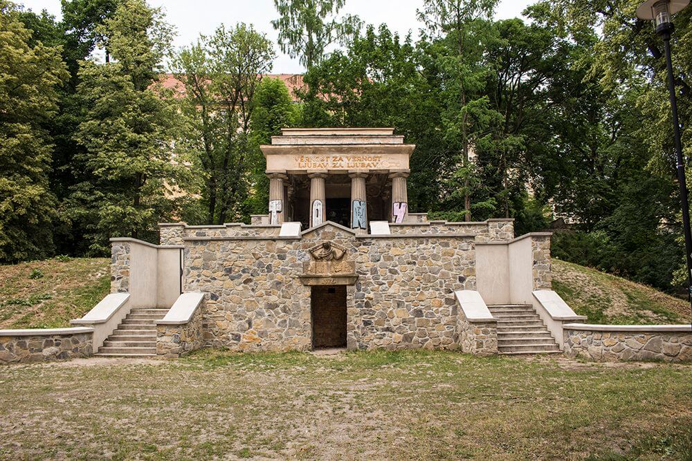 the-Mausoleum-of-Yugoslav-Soldiers-in-Olomouc, Czech Republic