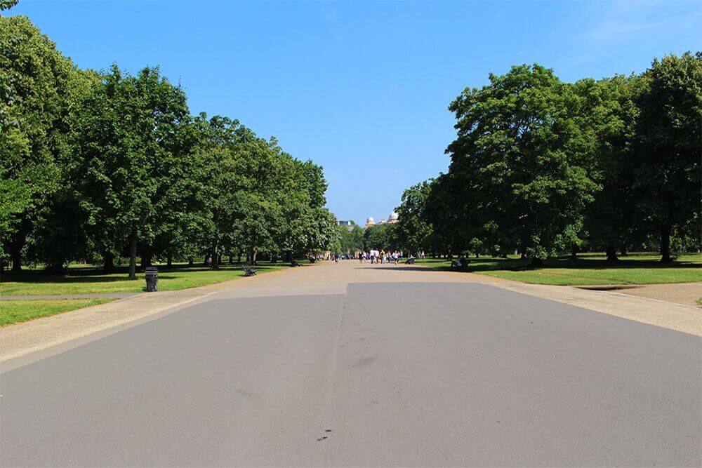Kensington-Gardens in London