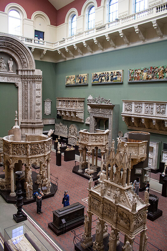 Victoria and Albert Museum in London