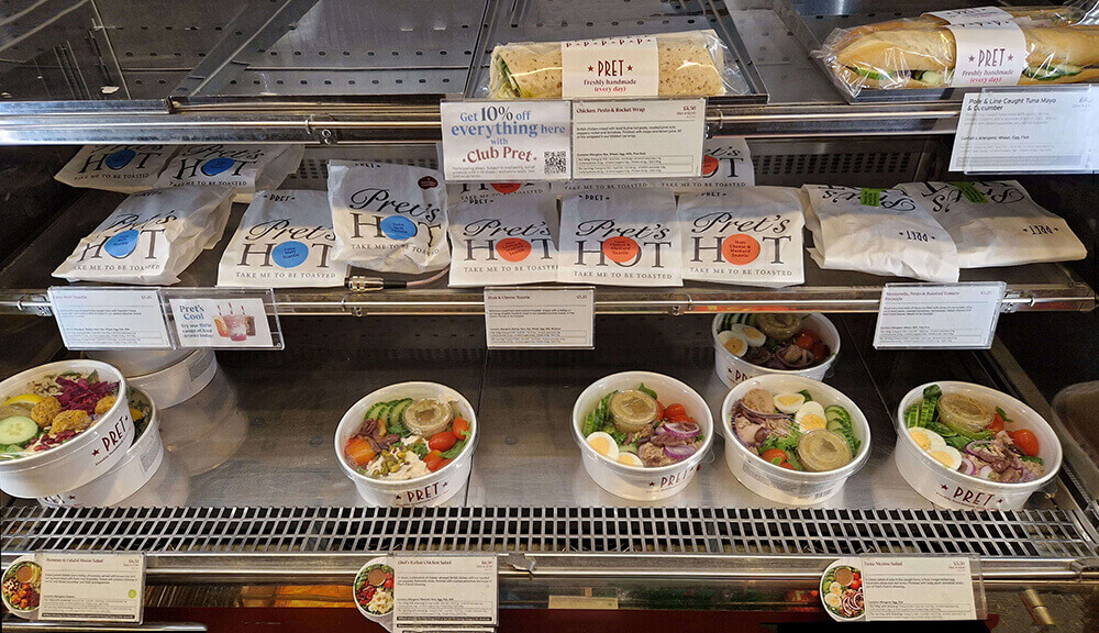 Pret a manger London