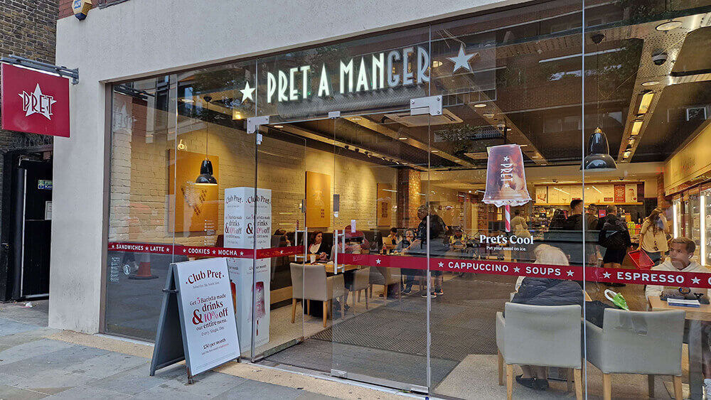 Pret a manger London