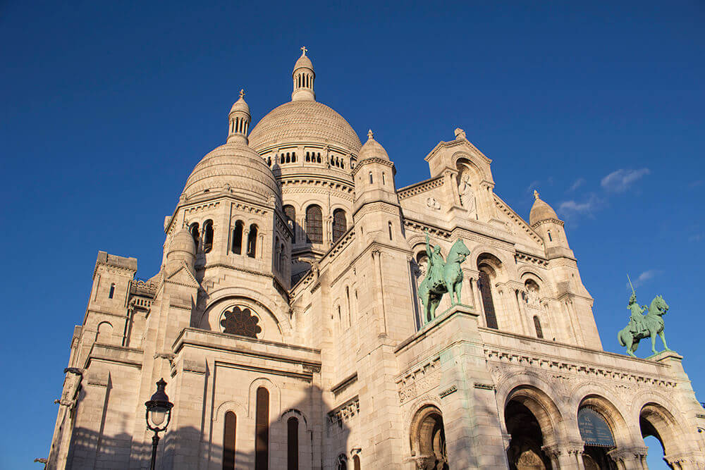 Sacre Coeur on the only sunny day I had in Paris in December