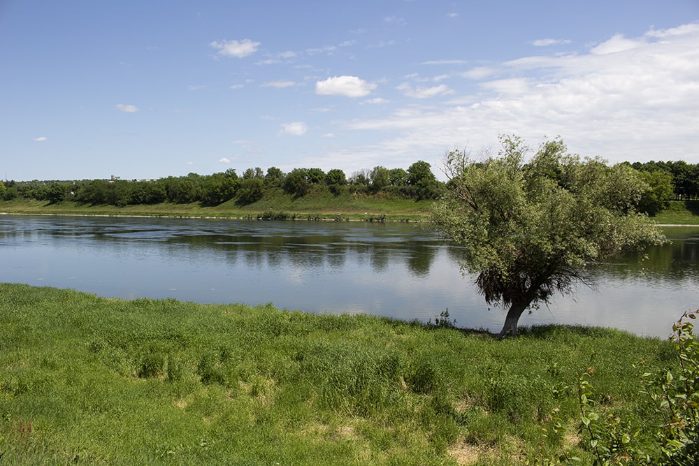 The Dniester River in Soroca