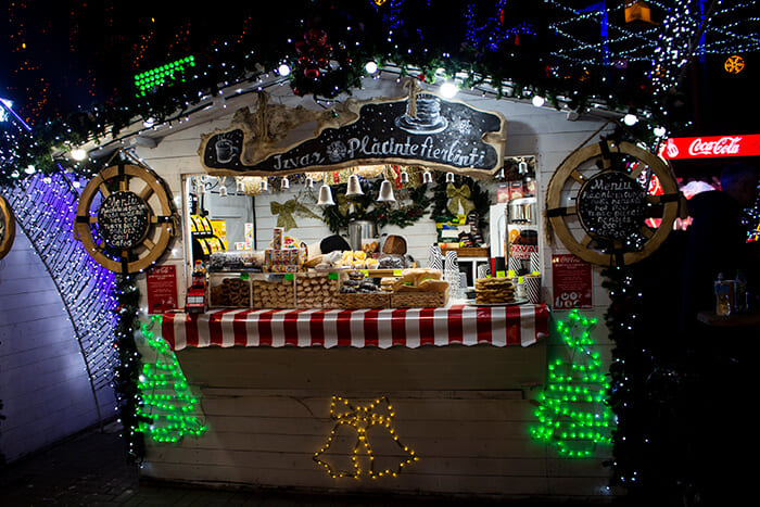 Christmas fair in Chisinau, Moldova