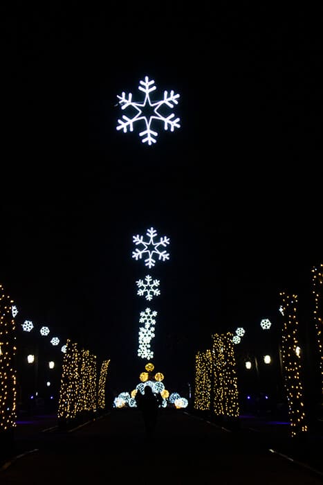 Decorations in Chisinau, Moldova