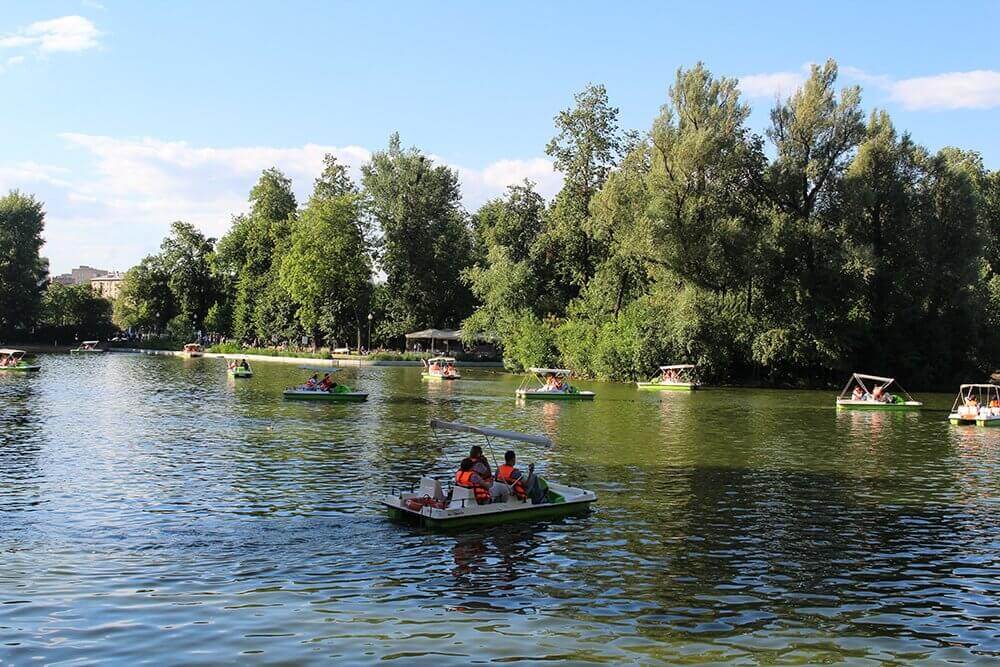 Gorky Park in Moscow, Russia