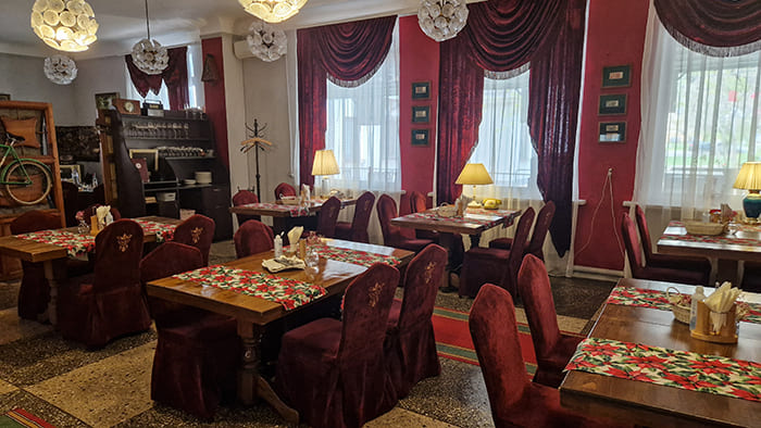 Interior of Back in the USSR in Tiraspol