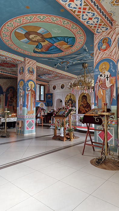 Interior of Presentation of the Child Jesus Church in Tiraspol