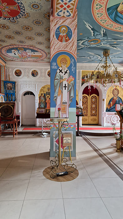 Presentation of the Child Jesus Church interior in Tiraspol